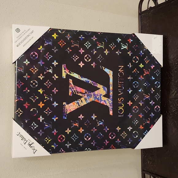 Designer inspired canvas wall art - Picture 1 of 2